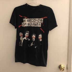 5 Seconds of Summer Concert T Shirt
